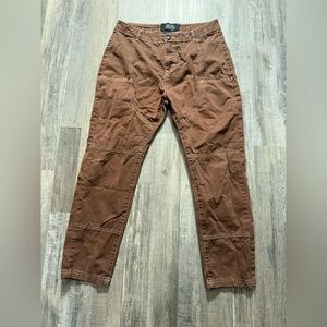 NATIVE YOUTH Chocolate Cargo Pants Y2K casual